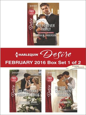 cover image of Harlequin Desire February 2016, Box Set 1 of 2